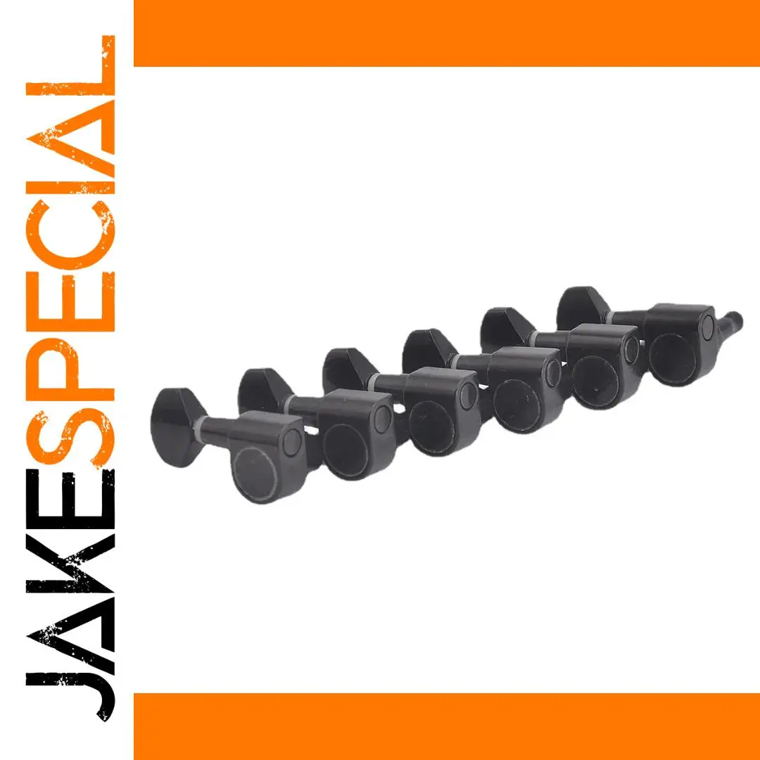 Durable Black Guitar Tuners, Model 0995 1 Durable Black Guitar Tuners, Model 0995