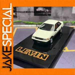 White AE86 Corolla Diecast Model 1:64 Scale