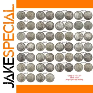 Vintage Morgan Silver Coin Replica Collection