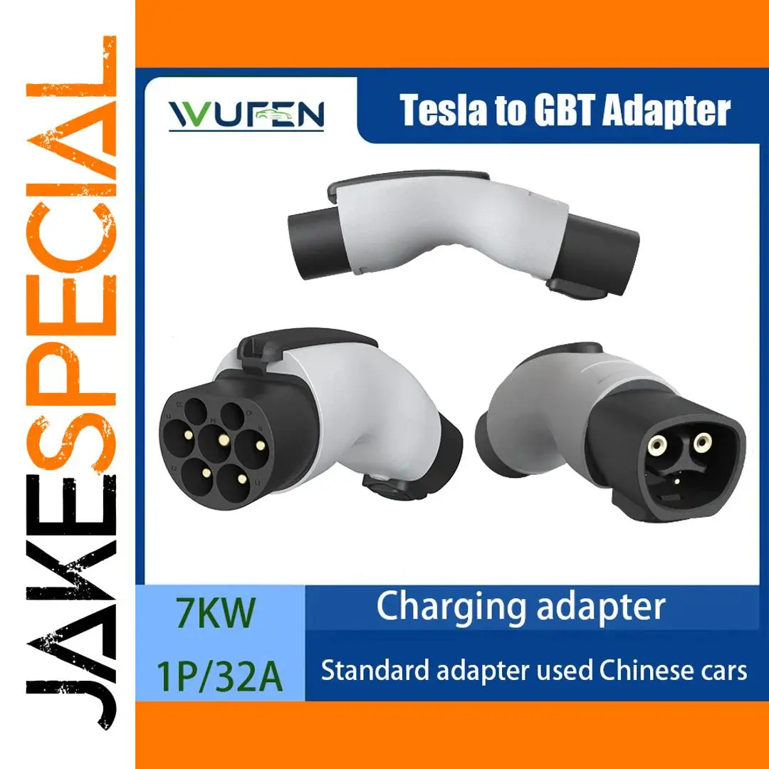 WUFEN NACS to GBT EV Charger Adapter 250V 32A 1 WUFEN NACS to GBT EV Charger Adapter 250V 32A