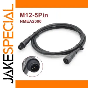 Marine Waterproof M12 5-Pin Connector Cable