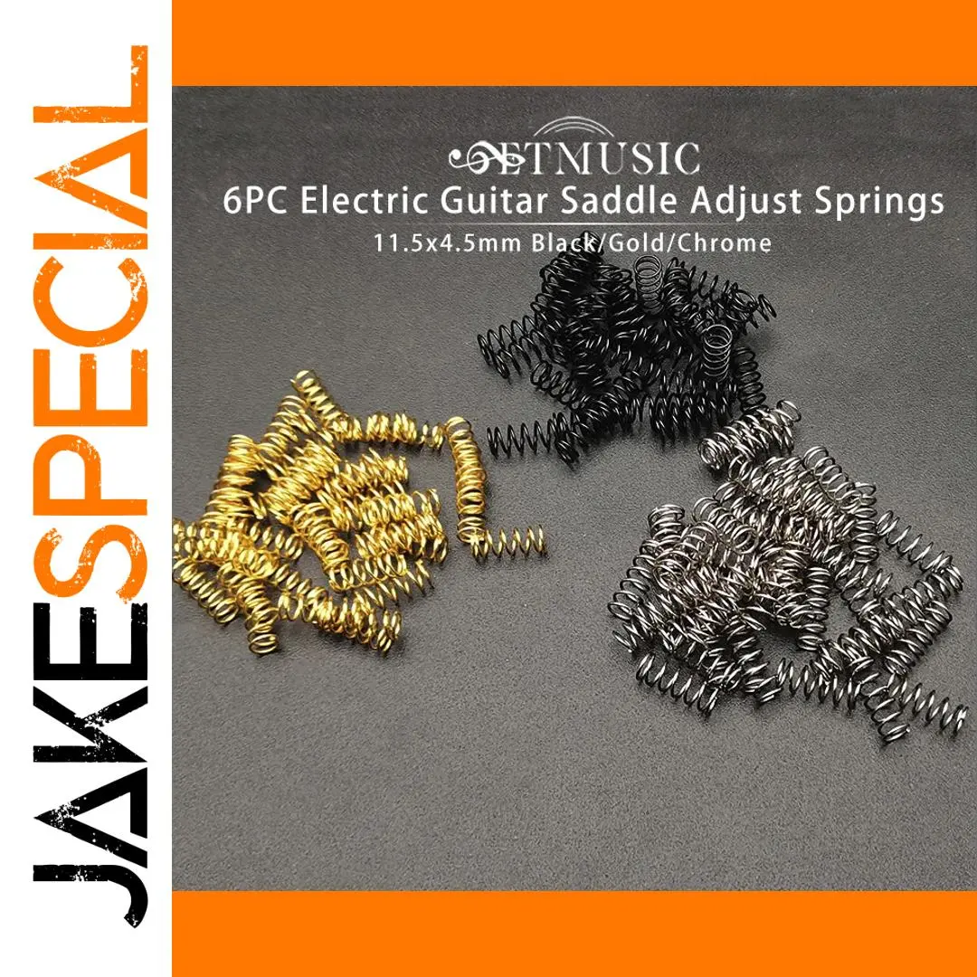High-Quality Electric Guitar Spring Set (6 pcs) 1 High-Quality Electric Guitar Spring Set (6 pcs)