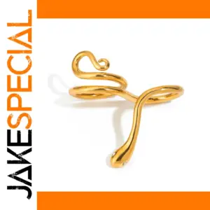 Stainless Steel Adjustable Snake Ring