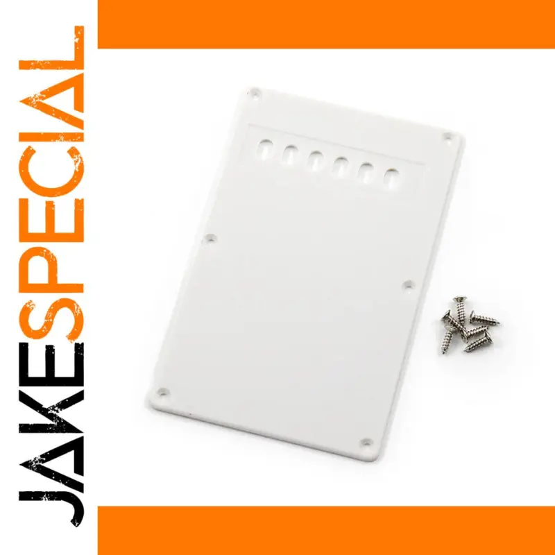 Enhance Your Guitar’s Appeal with the White Plastic Electric Guitar Rear Cover Plate 1 3ced2df73d9348b18c6101a2 product image