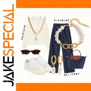 Elegant Stainless Steel Pearl Jewelry Set for Women