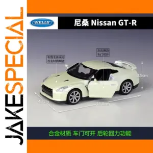 WELLY 1:36 Nissan GT-R Diecast Model