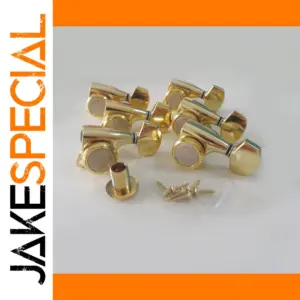 Gold Locking Tuners for Electric Guitars