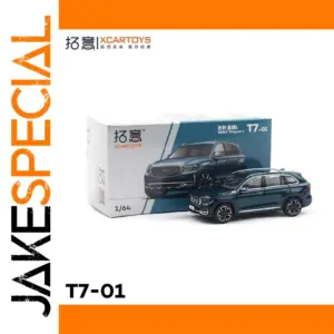 Dark Green Alloy SUV Model 1:64 Scale