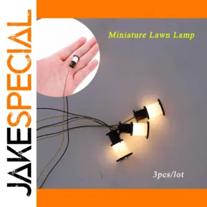 Miniature Garden Lamps Set for Dioramas