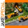 HO Scale 1:87 Construction Vehicle Diorama Model