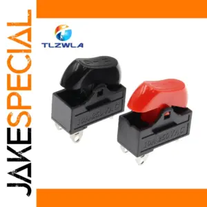 Durable 4-Pack 10A 250VAC Rocker Switch Set