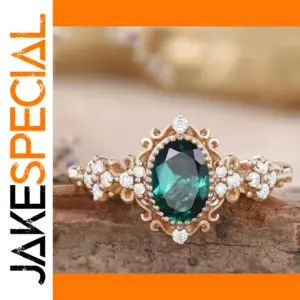Elegant Gold and Silver Women's Ring with Gemstone