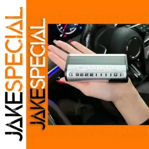 Luminous Parking Number Plate for Cars