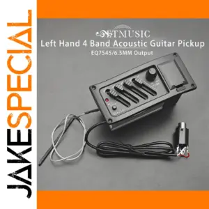 Left-Handed Acoustic Guitar Preamp with 4-Band EQ