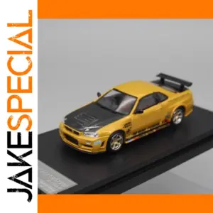 Nissan GTR R34 1:64 Scale Diecast Model