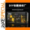 DIY Alloy Repair Shop Miniature Scene for Collectors