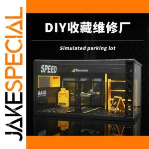 DIY Alloy Repair Shop Miniature Scene for Collectors