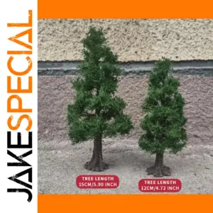 Realistic Miniature Wire Trees for Scenery