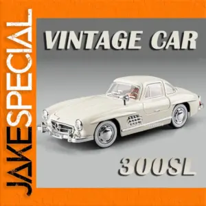 Vintage Mercedes-Benz 300SL Miniature Model with Light