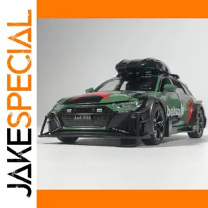 Vibrant Green RS6 Diecast Model 1:32 Scale