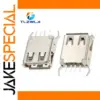 USB Type A Female Socket 180° Vertical, 24V, 4-Pin Set