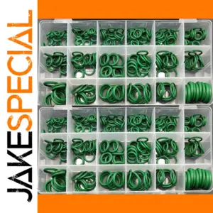 270-Piece Nitrile Rubber O-Ring Set for Sealing