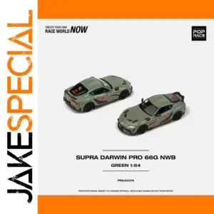 Green 1:64 Toyota GR Supra A90 Diecast Model