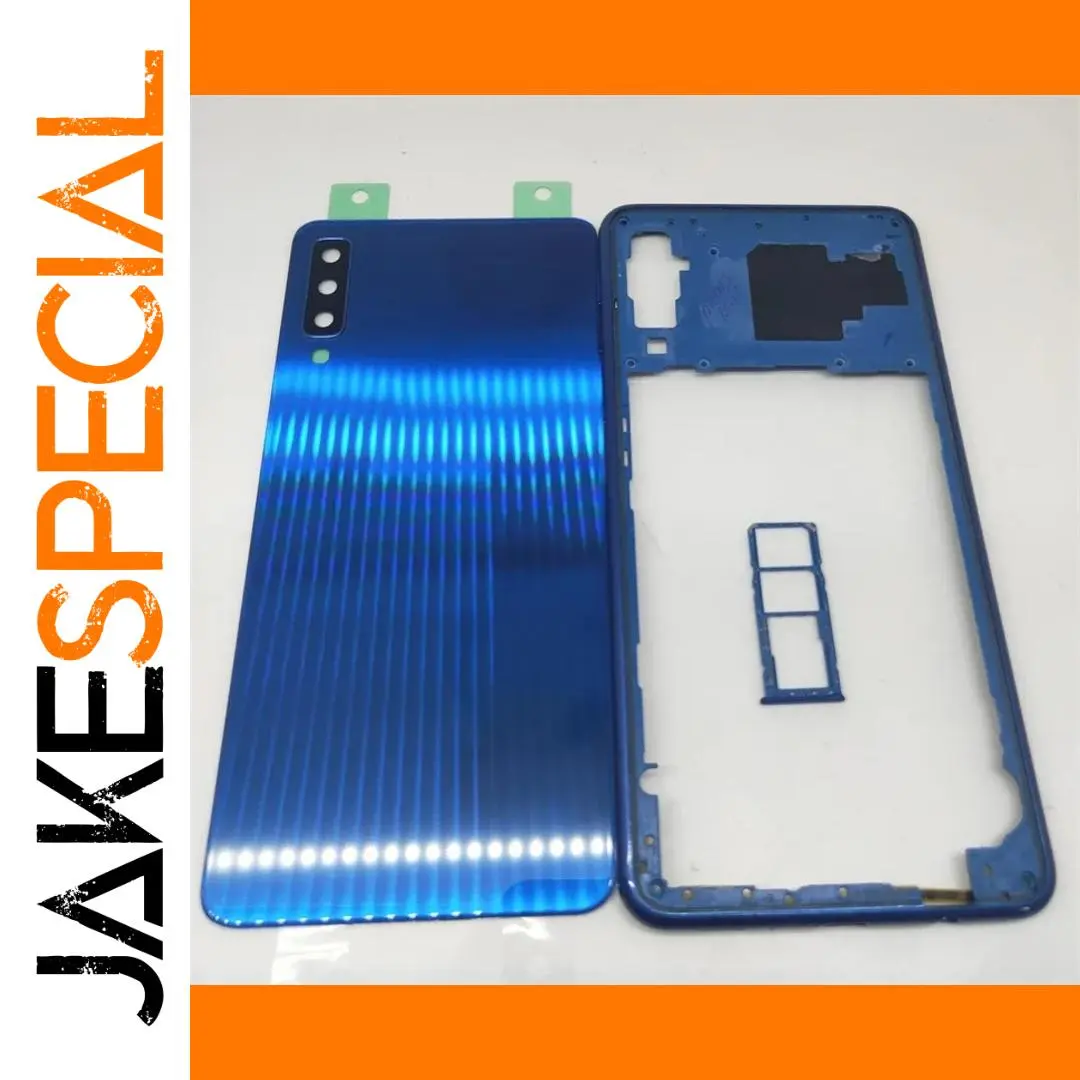 Samsung Galaxy A750 Blue Full Housing Replacement Kit 1 Samsung Galaxy A750 Blue Full Housing Replacement Kit