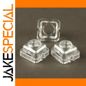 Transparent Capacitive Keyboard Switch Housing for Topre
