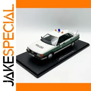 Vintage 1:18 Scale Police Car Model
