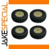 RC Truck Wheels 70mm/23mm, 4-Pack