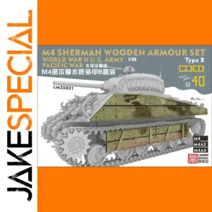 WWII Sherman Tank Model Kit in 1/35 Scale