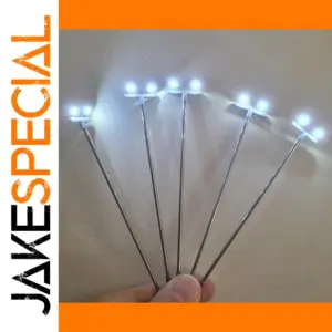 HO Scale Model Lighting Towers - Set of 2, 5, or 10