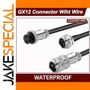 GX12 Waterproof Connector for Power & Signal