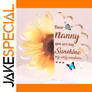 Sunflower Acrylic Plaque for Nannies and Grandmothers