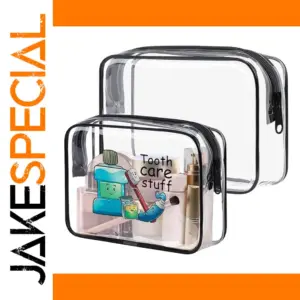 Transparent PVC Travel Wash Bag for Ladies