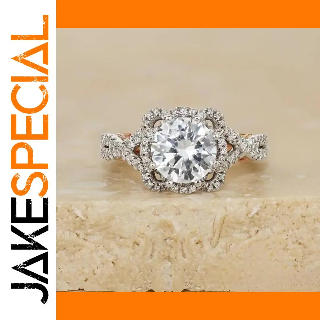 Women's Rose Gold Zircon Fashion Ring 1 Women's Rose Gold Zircon Fashion Ring