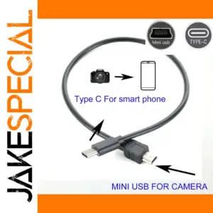 USB Type-C to mini USB OTG Cable 25-30cm