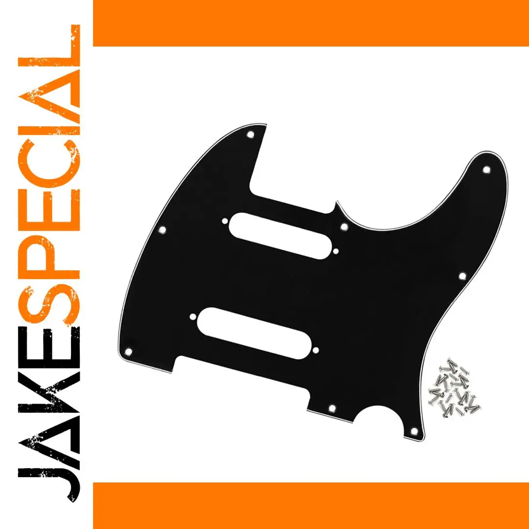 Black 3-Ply Pickguard for Nashville Telecaster 1 Black 3-Ply Pickguard for Nashville Telecaster