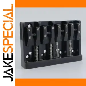Adjustable 4-String Bass Bridge for Precision Tuning