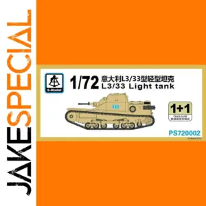 Italian L3/33 Light Tank Model Set (2 Units)