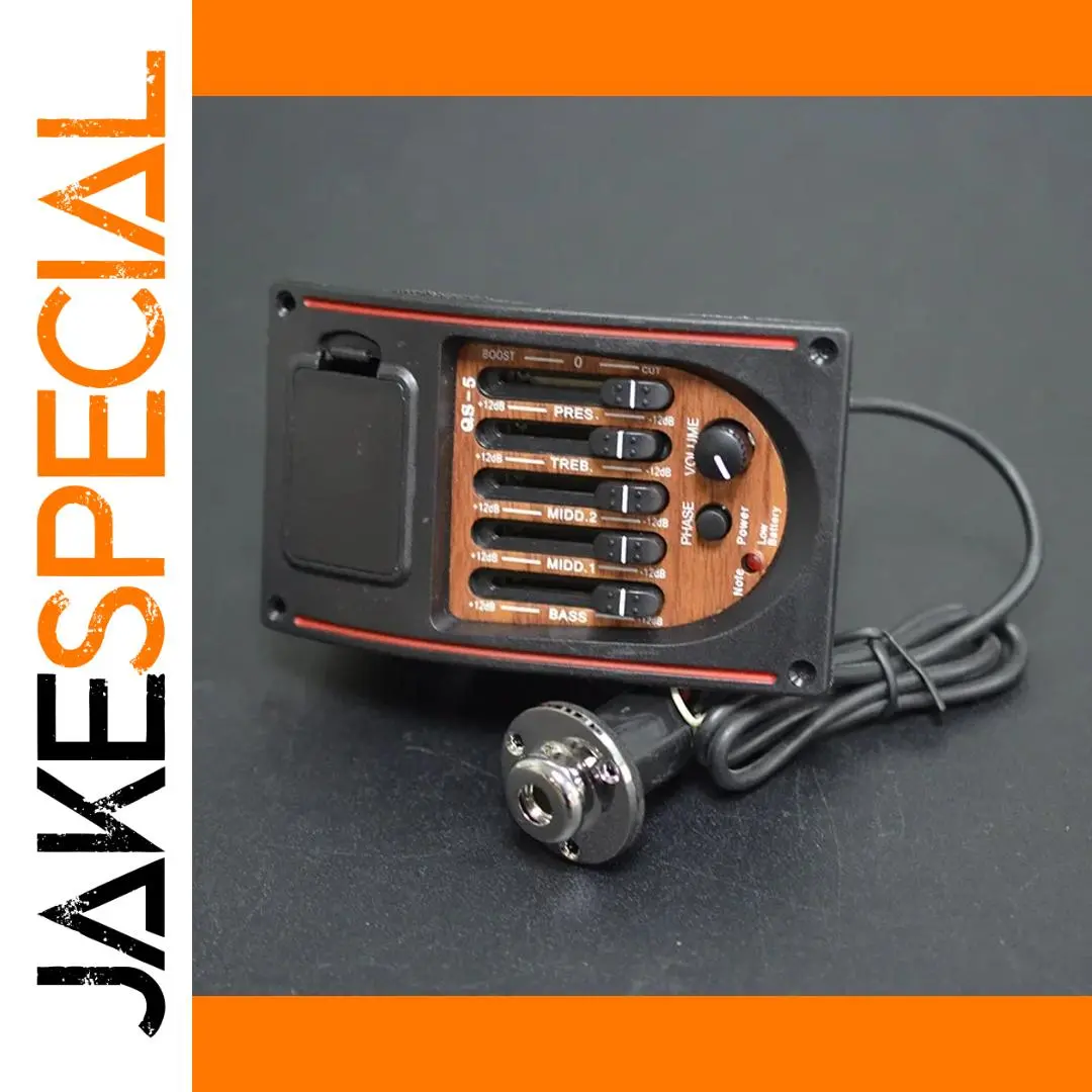 Acoustic Guitar EQ Equalizer Tuner QS-5 1 Acoustic Guitar EQ Equalizer Tuner QS-5