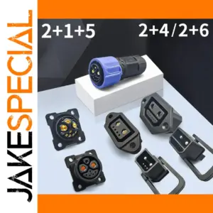 2+1+5 Lithium Battery Charging Connector System