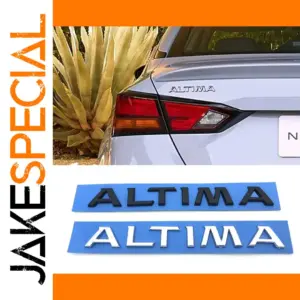 Bold Nissan Altima Decal Set for Rear Trunk