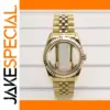 Luxury Gold-Plate Stainless Steel Watch Case 36mm or 39mm