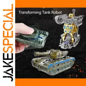 Transforming Tank & Robot Collectible Toy