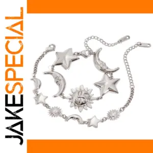 Celestial Stainless Steel Bracelet for Women