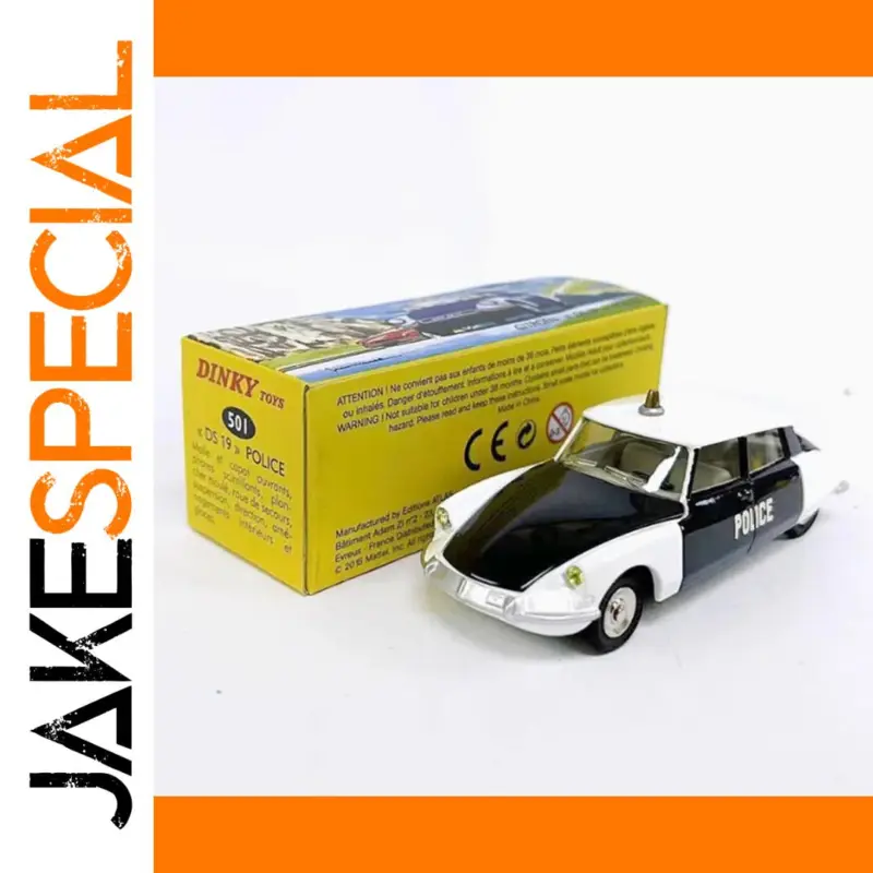 Timeless Charm: The Vintage Citroen DS 19 Police Model Car 1 407340bb04e34ae3ae722a4c product image