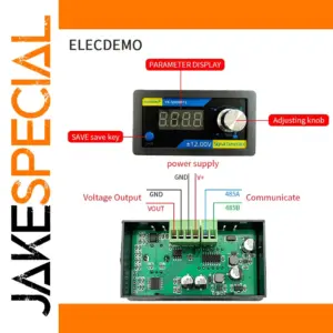 High-Precision Voltage Generator with Adjustable Outputs