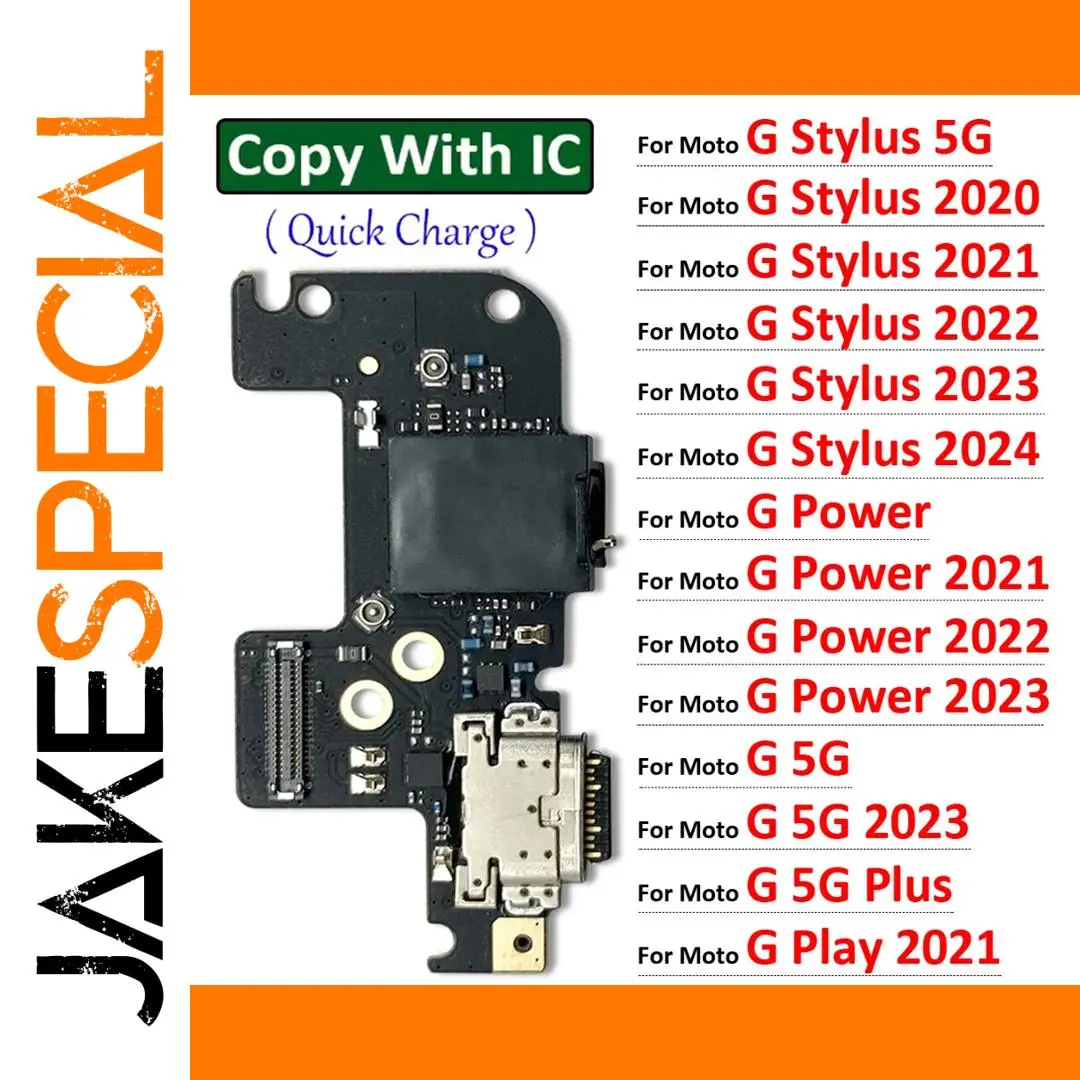 Moto G USB Charging Port Flex Cable 2020-2024 1 Moto G USB Charging Port Flex Cable 2020-2024